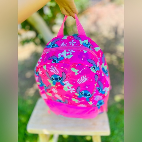 Disney stitch Backbag NWT in pink - Picture 6 of 7